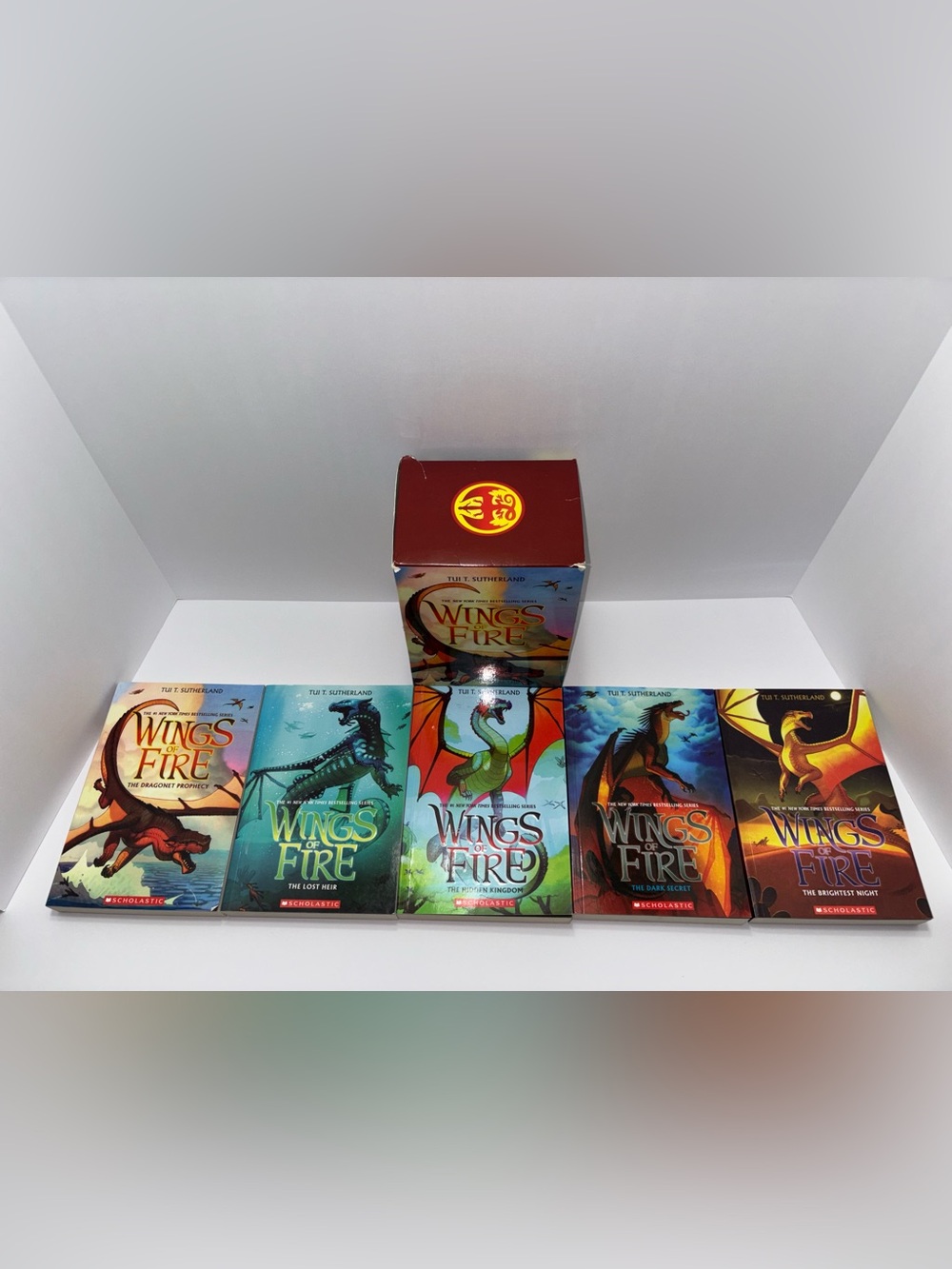 Wings of Fire by Tui T Sutherland First 5 Books Collection Set 1-5 Paperback